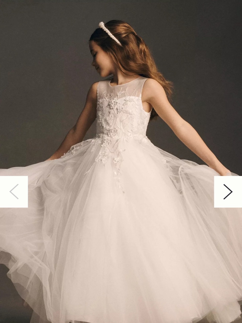 Princess Daliana Illuminated 3D
Flower Girl Dress | Anthropologie 10
